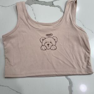Teddy bear tank top